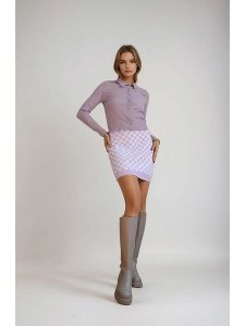 Monki Bluzka w kolorze fioletowym rozmiar: S. Różowe bluzki Monki, s, bez wzorów, bez kołnierzyka, bez ramiączek. Za 47,94 zł.