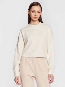 New Balance Bluza Athletics Nature WT23555 Écru Relaxed Fit. Bluzy New Balance, s, bez wzorów, z bawełny, bez kaptura. Za 239,99 zł.