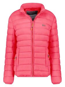 Geographical Norway Kurtka pikowana "Atikolor" w kolorze różowym rozmiar: L. Różowe kurtki Geographical Norway, l, bez wzorów, bez kaptura. Za 183,59 zł.