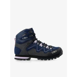 Buty turystyczne damskie CMP Athunis Mid WP. Niebieskie buty trekkingowe CMP, bez zapięcia. Za 456,14 zł.