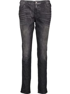 Replay Dżinsy "Katewin" - Slim fit - w kolorze czarnym rozmiar: W26/L32. Czarne jeansy Replay, z aplikacjami. Za 351,38 zł.