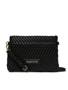 Valentino Torebka Shantel VBS8Y617 Czarny. Czarne listonoszki Valentino, bez wzorów, ze skóry, bez dodatków. Za 279,99 zł.
