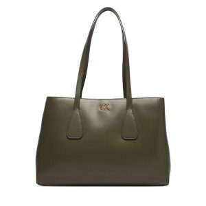 Torebka Calvin Klein. Zielone torebki klasyczne Calvin Klein, bez wzorów, bez dodatków. Za 649,99 zł.