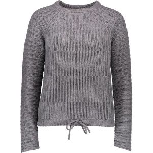 Sweter w kolorze szarym. Szare swetry klasyczne marki Gottardi, z kaszmiru, z okrągłym kołnierzem. W wyprzedaży za 173,95 zł.