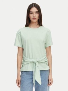 Tommy Hilfiger T-Shirt WW0WW49256 Zielony jasny Relaxed Fit. Zielone t-shirty TOMMY HILFIGER, s, bez wzorów, z bawełny, bez kołnierzyka, bez ramiączek. Za 289,99 zł.