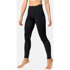 Legginsy damskie Odlo BL BOTTOM long PERFORMANCE LIGHT ECO. Czarne legginsy ODLO, bez wzorów. Za 252,91 zł.