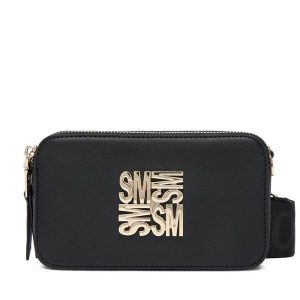 Torebka Steve Madden. Czarne listonoszki Steve Madden, bez wzorów, bez dodatków. Za 429,99 zł.