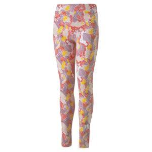 Puma Legginsy Ess+ Bloom Aop 67031435. Czerwone legginsy Puma, bez wzorów, z bawełny. Za 42,99 zł.
