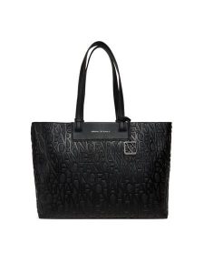 Armani Exchange Torebka XW001482 AF15774 UC001 Czarny. Czarne torebki klasyczne Armani Exchange, bez wzorów, ze skóry, bez dodatków. Za 659,99 zł.