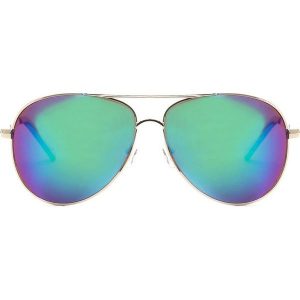 Niebiesko-Zielone Okulary Gleams. Okulary przeciwsłoneczne marki Born2be. Za 39,99 zł.