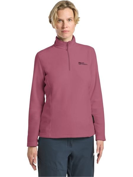 Jack Wolfskin Bluza polarowa "Taunus" w kolorze różowym rozmiar: L. Różowe bluzy Jack Wolfskin, l, bez wzorów, z polaru, bez kaptura. Za 161,34 zł.