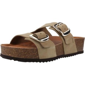 Sandały GEOX D BRIONIA H Jasnobrązowy. Brązowe buty trekkingowe Geox, ze skóry, bez zapięcia. Za 403,99 zł.