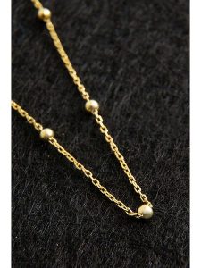 Lodie Silver Srebrny naszyjnik z elementami ozdobnymi - dł. 43 cm rozmiar: onesize. Szare naszyjniki Lodie Silver, srebrne. Za 56,95 zł.