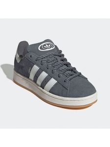Adidas Skórzane sneakersy "Campus 00s" w kolorze szarym rozmiar: 41. Szare trampki ADIDAS, bez wzorów, bez zapięcia. Za 357,63 zł.