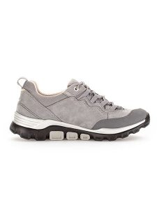 Gabor Skórzane sneakersy w kolorze szarym rozmiar: 40. Szare trampki Gabor, bez wzorów, z nubiku, bez zapięcia. Za 221,88 zł.