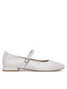 Caprice Baleriny 9-22100-44 Szary. Szare balerinki Caprice, bez wzorów, ze skóry, bez obcasa, bez zapięcia. Za 274,99 zł.