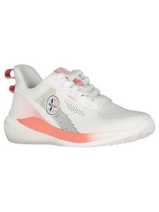 Geographical Norway Sneakersy "Ophelie" w kolorze białym rozmiar: 38. Białe trampki Geographical Norway, bez wzorów, z materiału, bez zapięcia. Za 105,38 zł.