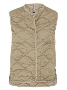 Camel Active Kamizelka pikowana w kolorze khaki rozmiar: 46. Brązowe kamizelki Camel Active, bez wzorów, bez kołnierzyka, bez ramiączek, bez kaptura. Za 130,99 zł.