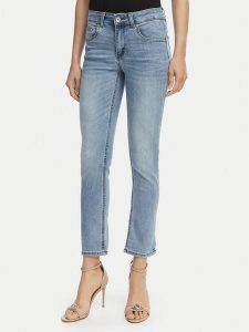 Liu Jo Jeansy UA6006 D0318 Niebieski Slim Fit. Niebieskie jeansy Liu Jo, bez wzorów, z bawełny. Za 429,99 zł.