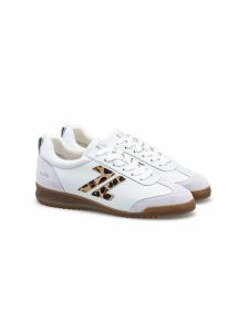 LLOYD Skórzane sneakersy w kolorze białym rozmiar: 38. Białe trampki LLOYD, bez wzorów, bez zapięcia. Za 316,24 zł.