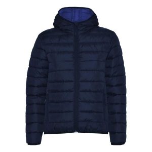 Womens/Ladies Norway Slim Padded Jacket. Niebieskie kurtki ROLY, bez wzorów, z puchu, bez kaptura. Za 150,99 zł.