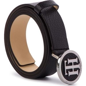 Pasek Damski TOMMY HILFIGER - Th Round Buckle Belt 3.0 AW0AW06553 002. Paski marki TOMMY HILFIGER. Za 269,00 zł.