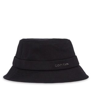 Kapelusz Calvin Klein. Czarne kapelusze Calvin Klein, bez wzorów. Za 129,99 zł.