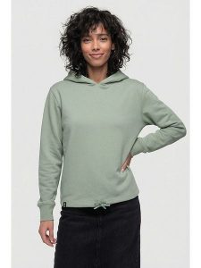 Alife and kickin Bluza "Malin" w kolorze miętowym rozmiar: L. Zielone bluzy Alife and Kickin, l, bez wzorów, z kapturem. Za 82,99 zł.