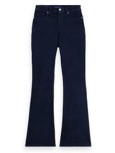 Scotch & Soda Dżinsy - Flared fit - w kolorze granatowym rozmiar: W31/L32. Niebieskie jeansy Scotch & Soda, z aplikacjami. Za 219,60 zł.