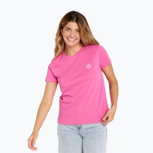 Koszulka damska Rip Curl Re-Entry Crew. Czerwone bluzki RIPCURL, m, bez wzorów, sportowe, bez kołnierzyka, bez ramiączek. Za 83,99 zł.
