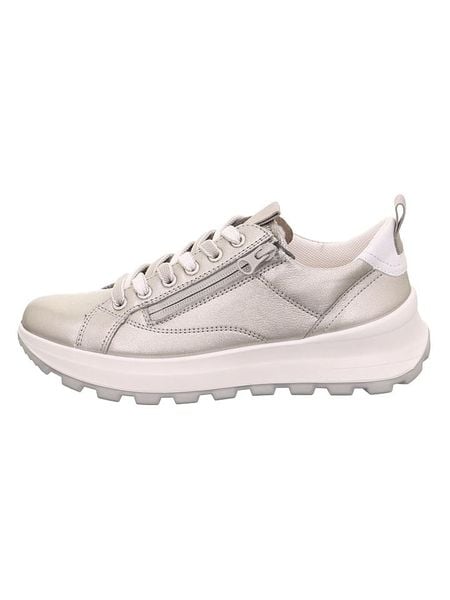 Legero Skórzane sneakersy "Run" w kolorze szarym rozmiar: 41. Szare trampki Legero, bez wzorów, bez zapięcia. Za 316,45 zł.
