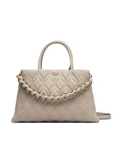 Guess Torebka Maxine HWQG97 33060 Beżowy. Brązowe torebki klasyczne Guess, z aplikacjami, ze skóry, bez dodatków. Za 674,99 zł.