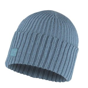 Czapka zimowa Knitted Rutger. Brązowe czapki Buff, bez wzorów, z dzianiny. Za 124,90 zł.