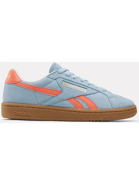 Reebok Skórzane sneakersy "Club C Grounds" w kolorze błękitnym rozmiar: 40. Niebieskie trampki Reebok, bez wzorów, z materiału, bez zapięcia. Za 261,57 zł.