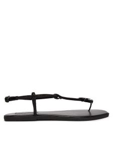 KARL LAGERFELD Sandały Olympia II KL87416 Czarny. Czarne sandały KARL LAGERFELD, bez wzorów, z syntetyku, bez obcasa, na płaskiej podeszwie, bez zapięcia. Za 526,99 zł.