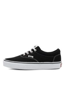 Vans Tenisówki DOHENY VN0A3MVZ1871 Czarny. Czarne trampki Vans, bez wzorów, z materiału, bez zapięcia. Za 229,99 zł.