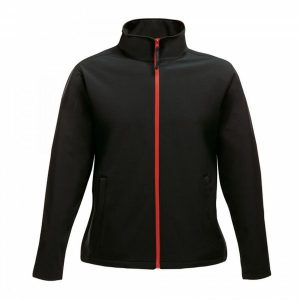 Kurtka Softshellowa Damska Do Druku. Czarne kurtki Regatta, xl, bez wzorów, z softshellu, bez kaptura. Za 86,99 zł.