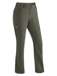 Maier Sports Zimowe spodnie funkcyjne "Helga" w kolorze khaki rozmiar: 46. Brązowe spodnie dresowe Maier Sports, na zimę, bez wzorów, z materiału, outdoorowe. Za 255,94 zł.