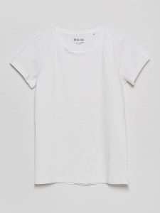 BIG STAR Koszulka w kolorze białym rozmiar: XL. Białe bluzki Big Star, xl, bez wzorów, retro, bez kołnierzyka, bez ramiączek. Za 47,99 zł.