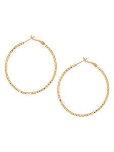 MOODE Kolczyki-kreole "Celestine" rozmiar: onesize. Żółte kolczyki MOODE, ze stali. Za 39,99 zł.