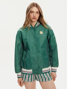 Fila Kurtka bomber Leme FAW0999 Zielony Oversize. Zielone kurtki Fila, xl, bez wzorów, z syntetyku, bez kaptura. Za 229,99 zł.