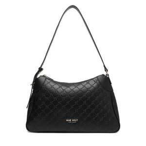 Torebka Nine West. Czarne torebki klasyczne Nine West, bez wzorów, bez dodatków. Za 249,99 zł.