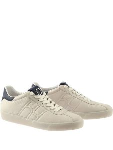 Högl Skórzane sneakersy w kolorze beżowym rozmiar: 40. Brązowe trampki HÖGL, bez wzorów, bez zapięcia. Za 432,80 zł.