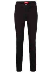Jegginsy termiczne. Czarne jeansy bonprix, bez wzorów, z jeansu. Za 129,99 zł.