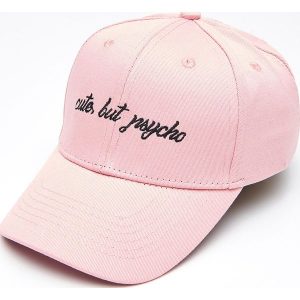 Czapka z daszkiem - Różowy. Czapki marki Cropp. Za 34,99 zł.