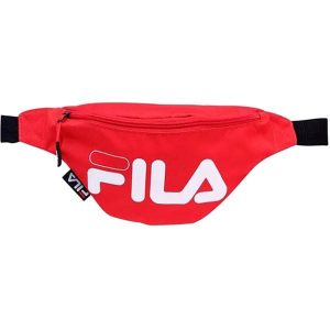 Torebka nerka Fila Waist Bag Slim pojemność 2,5 L. Czerwone nerki i saszetki Fila, bez wzorów, z materiału. Za 44,99 zł.
