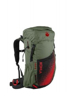 Plecak turystyczny Kohla Track 28L - bronze green/flame scar/caviar. Zielone plecaki KOHLA. Za 571,99 zł.