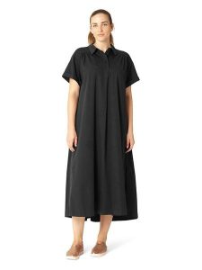 Ilse Jacobsen Sukienka w kolorze czarnym rozmiar: 36. Czarne sukienki Ilse Jacobsen, na co dzień, bez wzorów, bez kołnierzyka, bez ramiączek, maxi, proste. Za 195,99 zł.