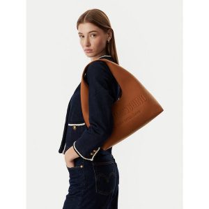 Torebka LOVE MOSCHINO. Brązowe torebki klasyczne LOVE MOSCHINO, bez wzorów, bez dodatków. Za 530,99 zł.