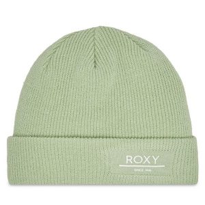 Czapka Roxy. Zielone czapki Roxy, bez wzorów. Za 119,99 zł.